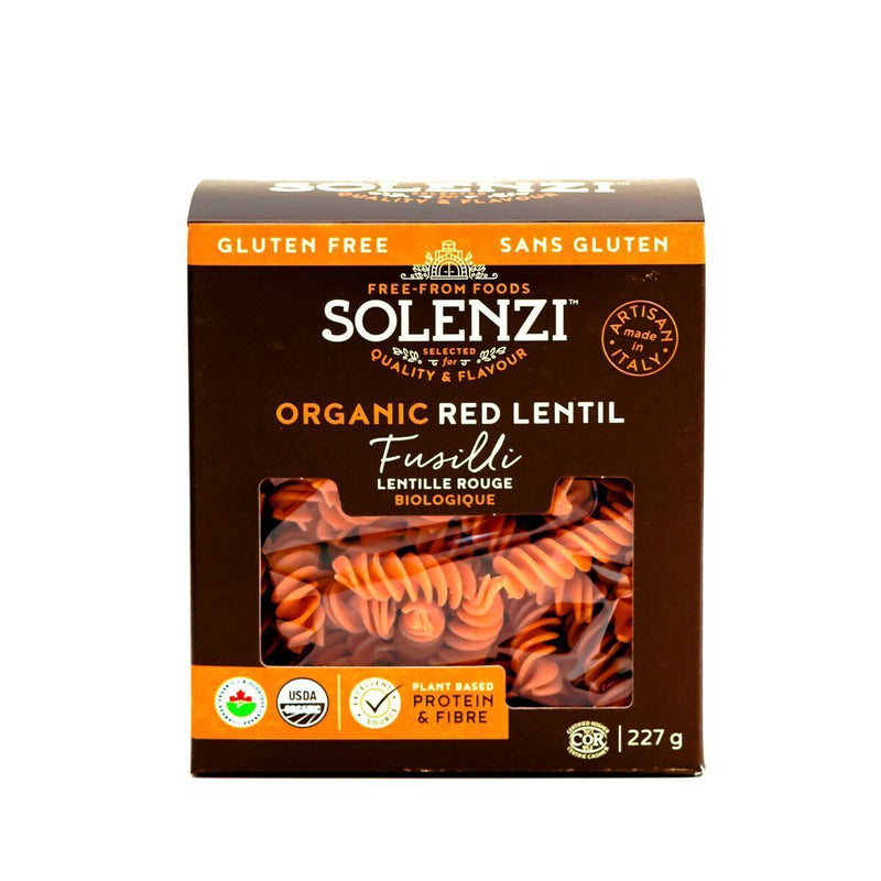 Organic Red Lentil Fusilli