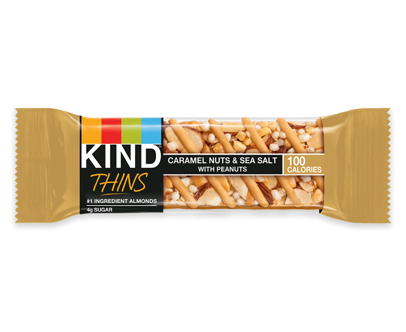 Almond Caramel & Sea Salt Thins