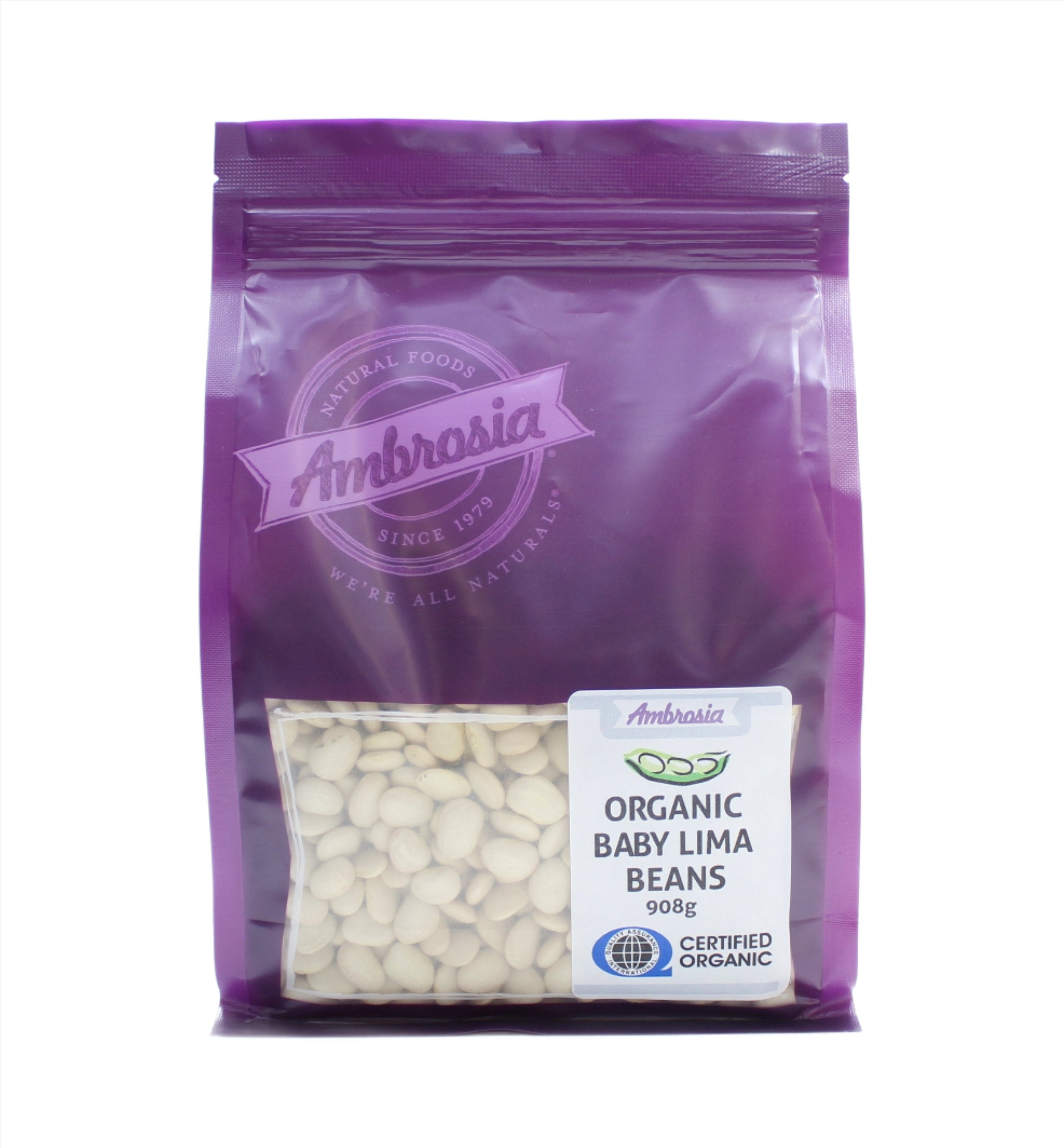 Ambrosia Organic Baby Lima Beans