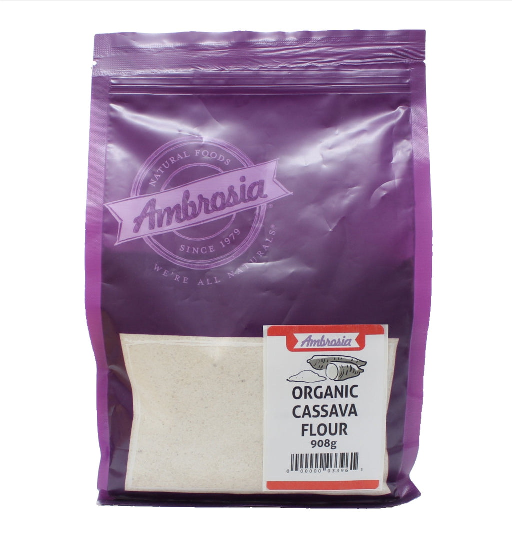 Cassava Label Organic Cassava Flour