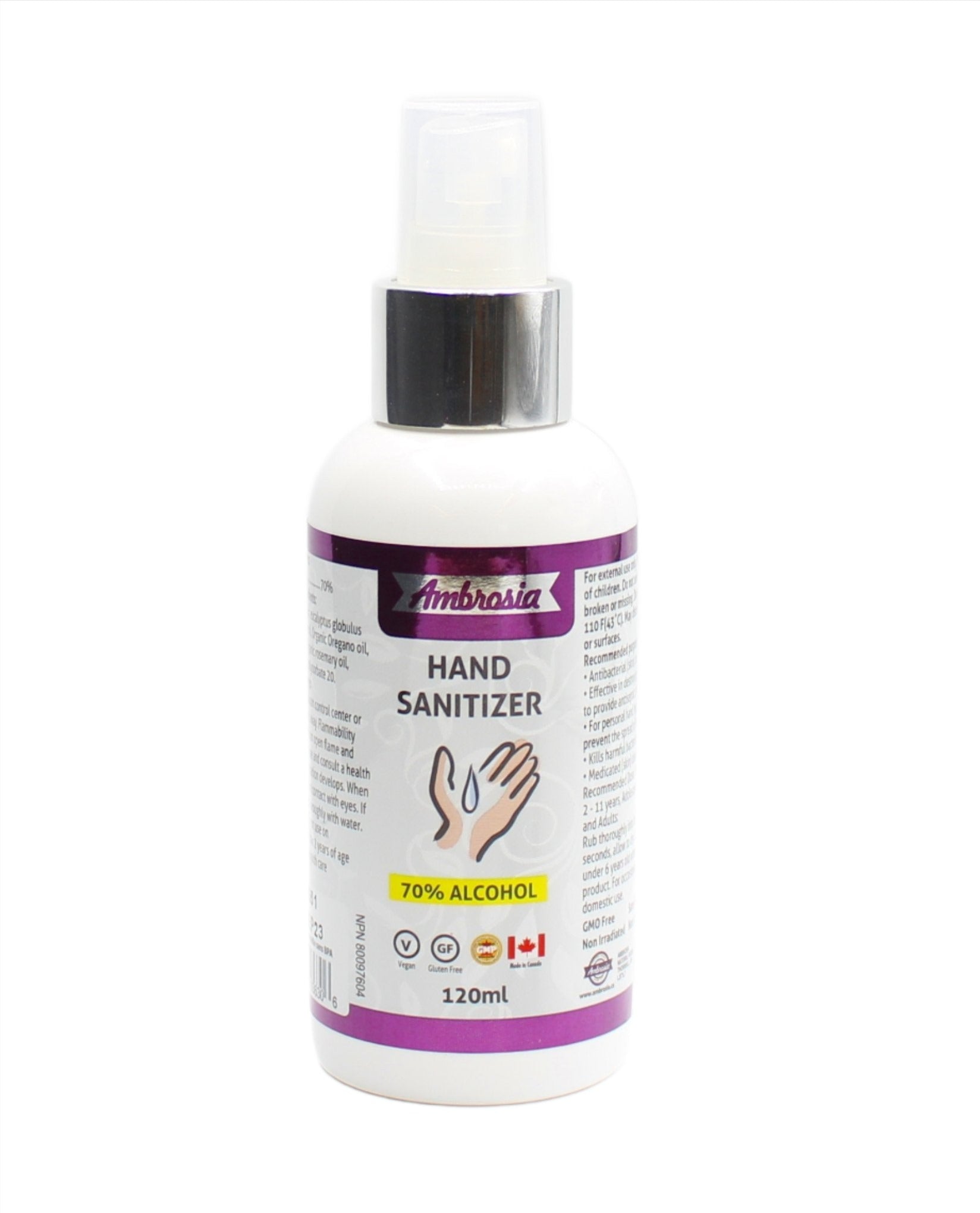 Hand Sanitizer 70% Alcohol