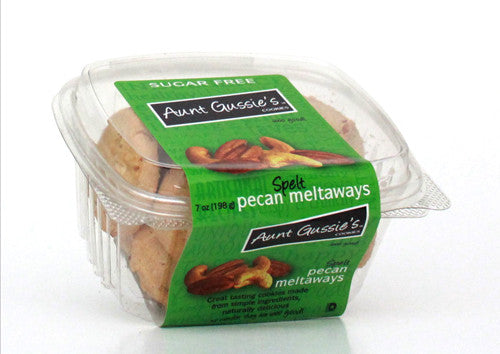 Spelt Pecan Meltaways Cookies