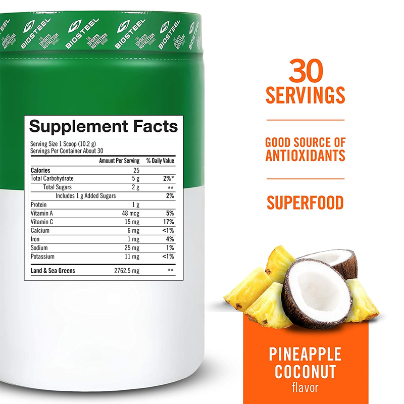 Pineapple Coconut Sports Greens