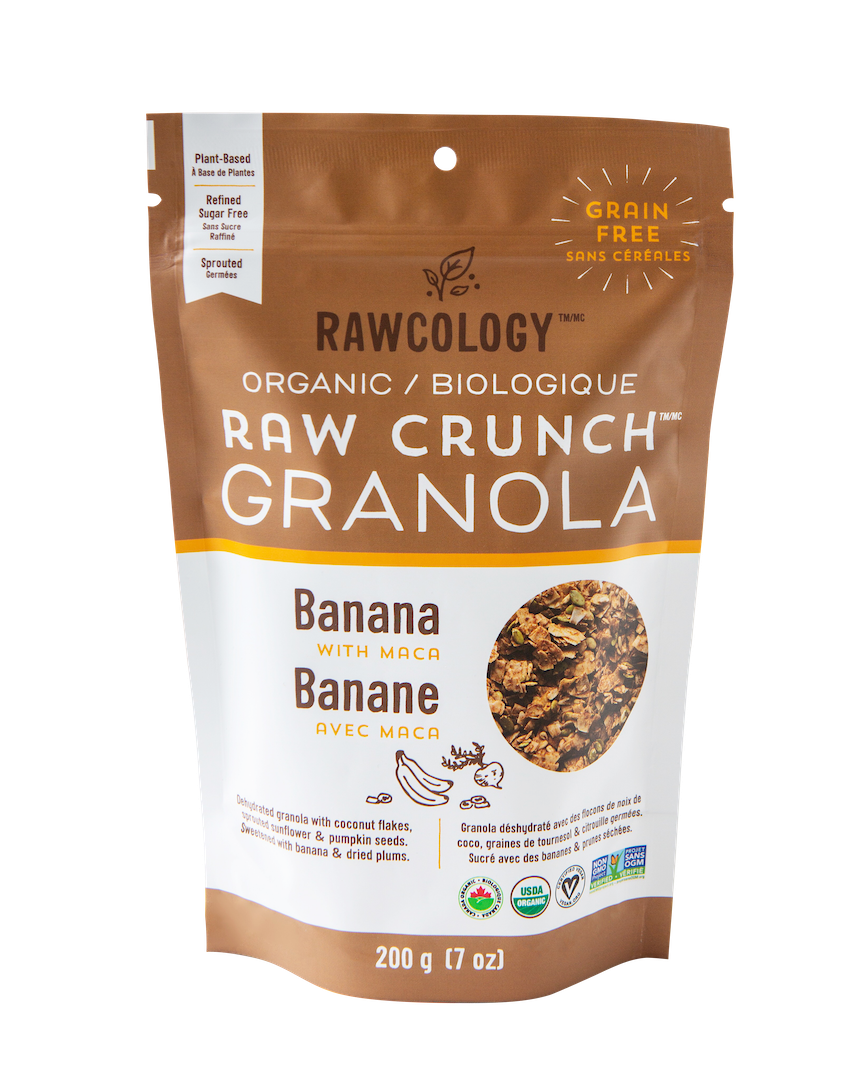 Banana Raw Crunch Granola