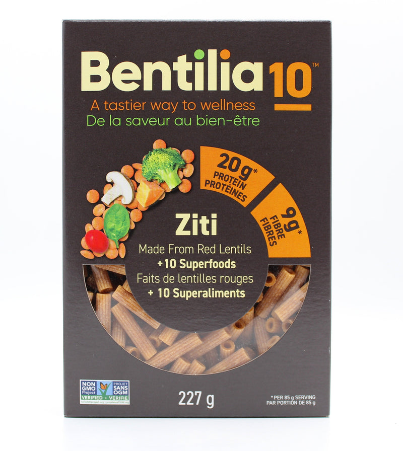 Red Lentil + 10 Superfoods Ziti Pasta