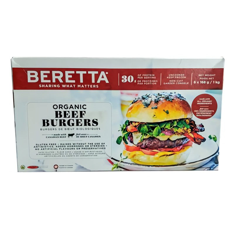 Organic Beef Burgers