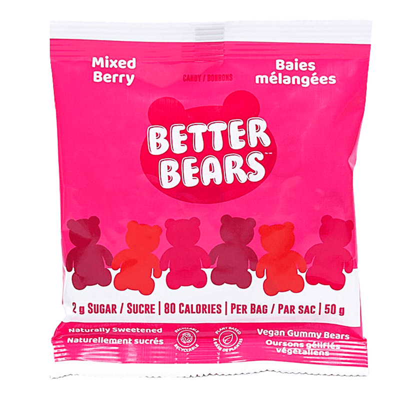 Vegan Mixed Berry Gummy Bears