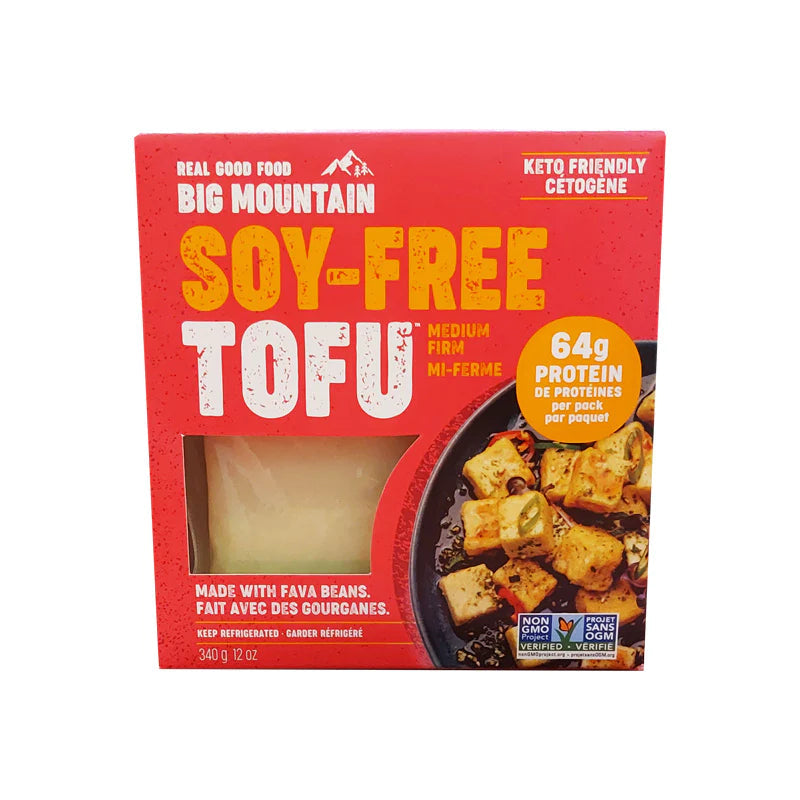 Medium Firm Soy-Free Fava Tofu