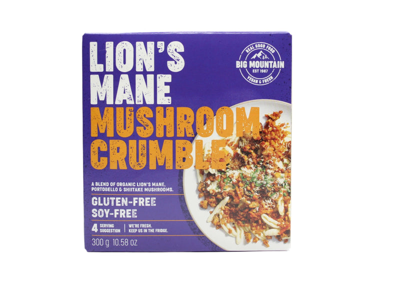 Lion's Mane Mushroom Crumble