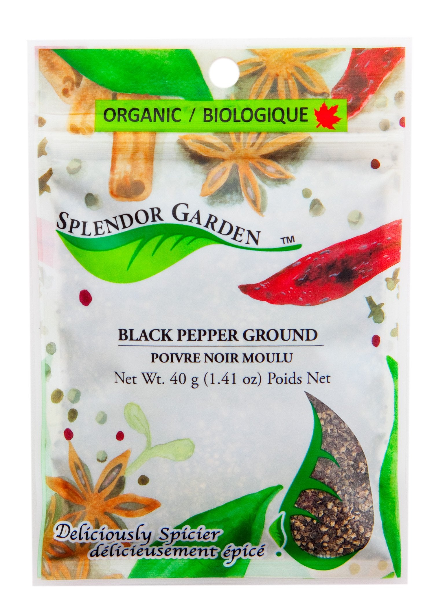 Organic Black Pepper Ground