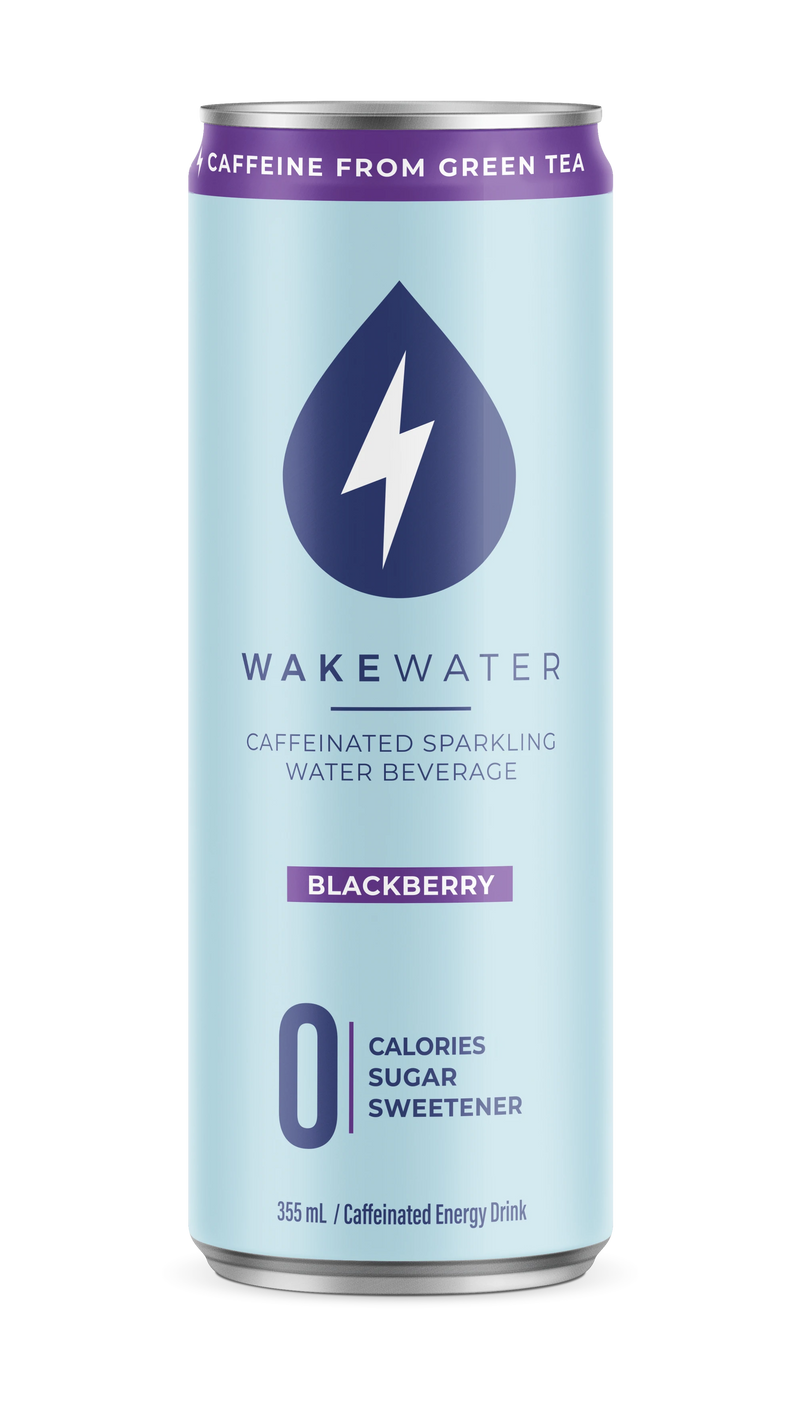 Blackberry Caffeinated Sparkling Water Beverage