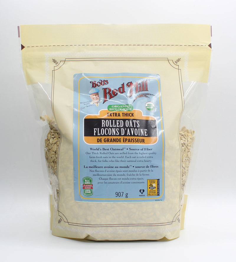 Organic Extra Thick Rolled Oats