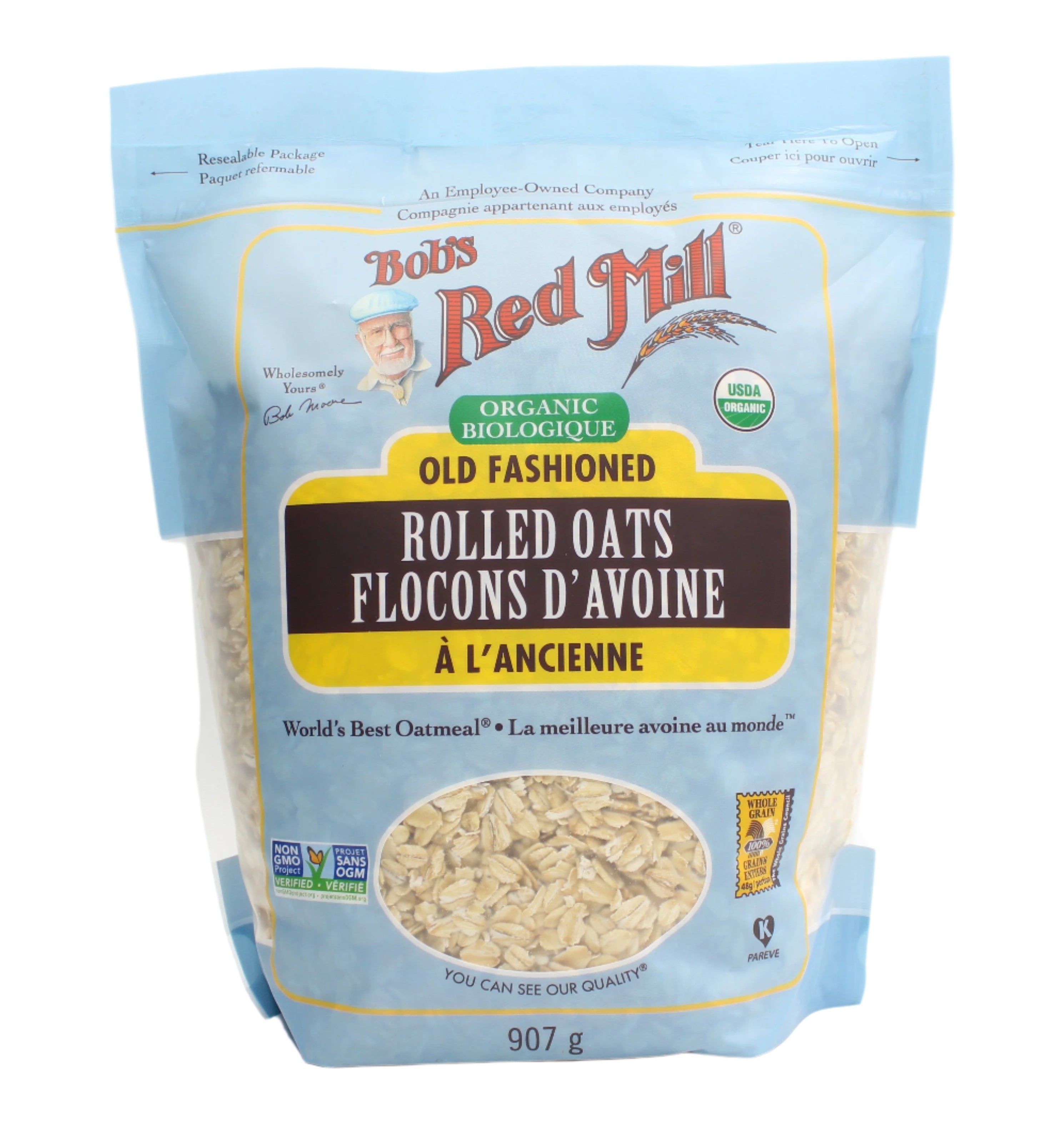 Organic Old Fashioned Rolled Oats