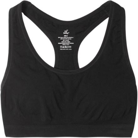 Boody Wear Racerback Sports Bra Black - Small