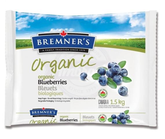 Bremner's Organic Blueberries