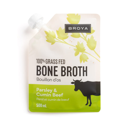 Grass-Fed Parsley & Cumin Beef Bone Broth