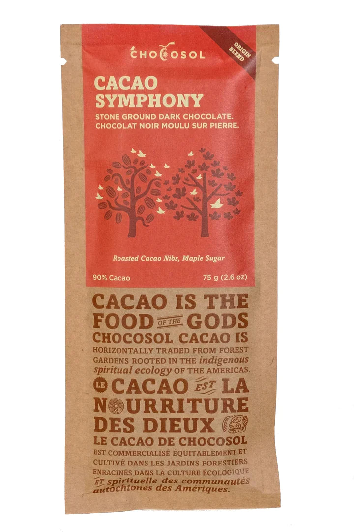 Cacao Symphony Stone Ground Dark Chocolate