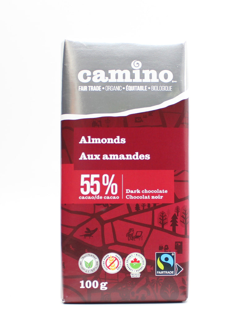 Organic Almond Dark Chocolate