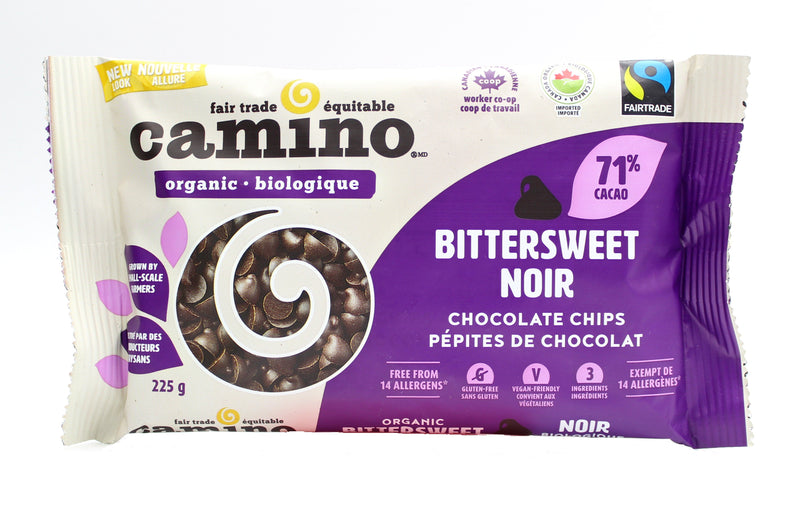 Organic Bittersweet 71% Cacao Chocolate Chips