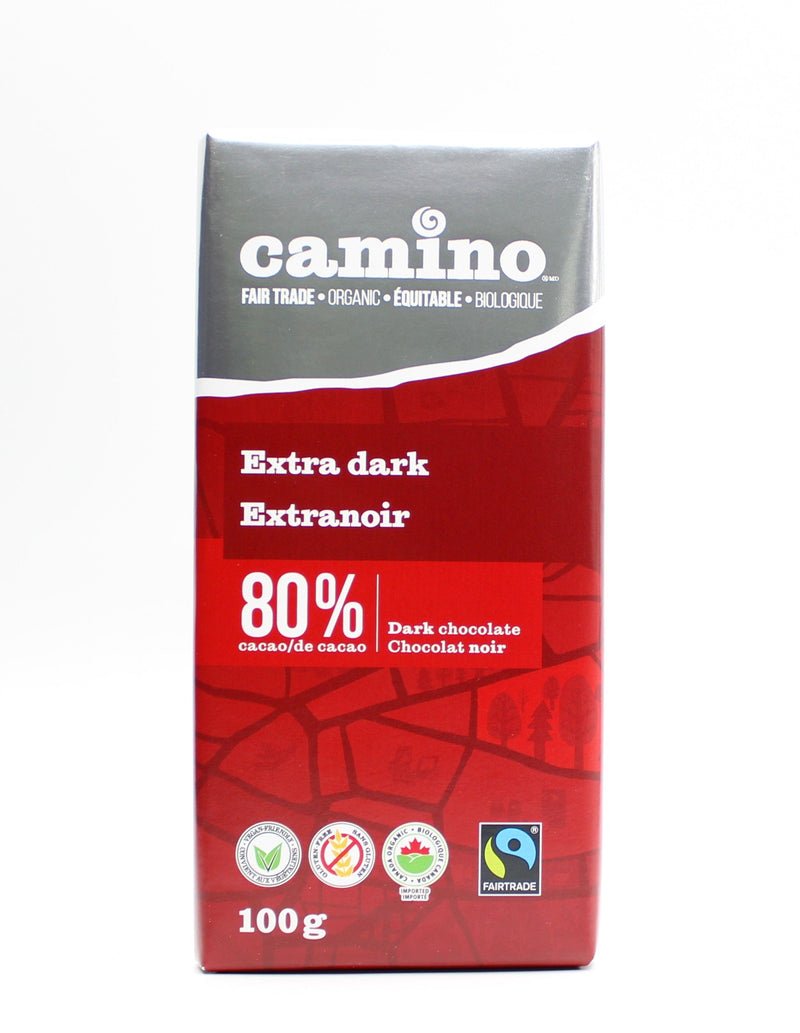 Organic Extra Dark Chocolate 80%