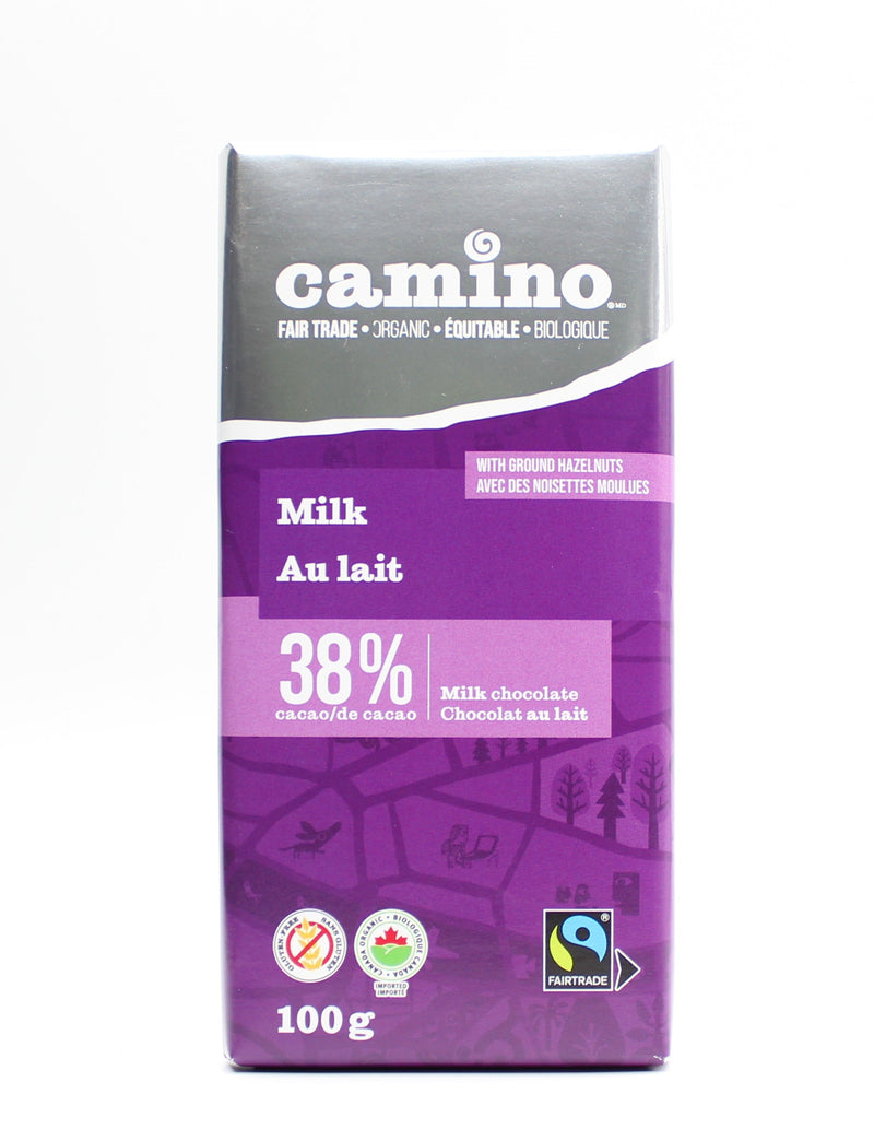Organic 38% Milk Chocolate