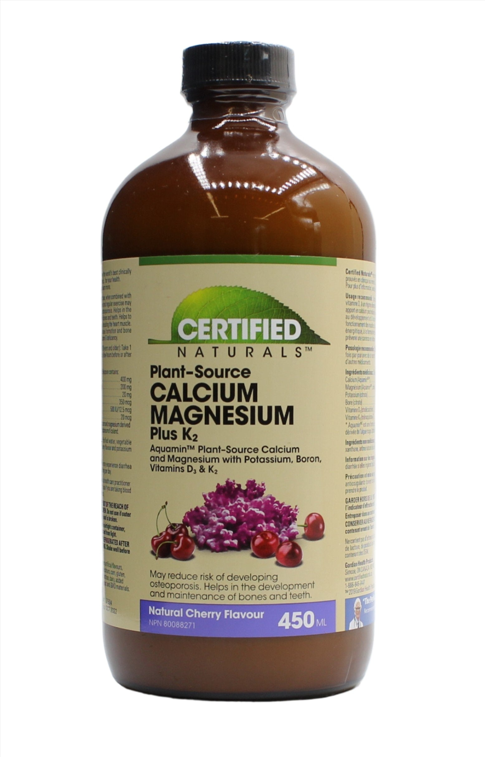 Liquid Calcium-Magnesium Cherry