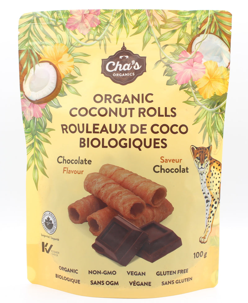 Organic Chocolate Coconut Roll