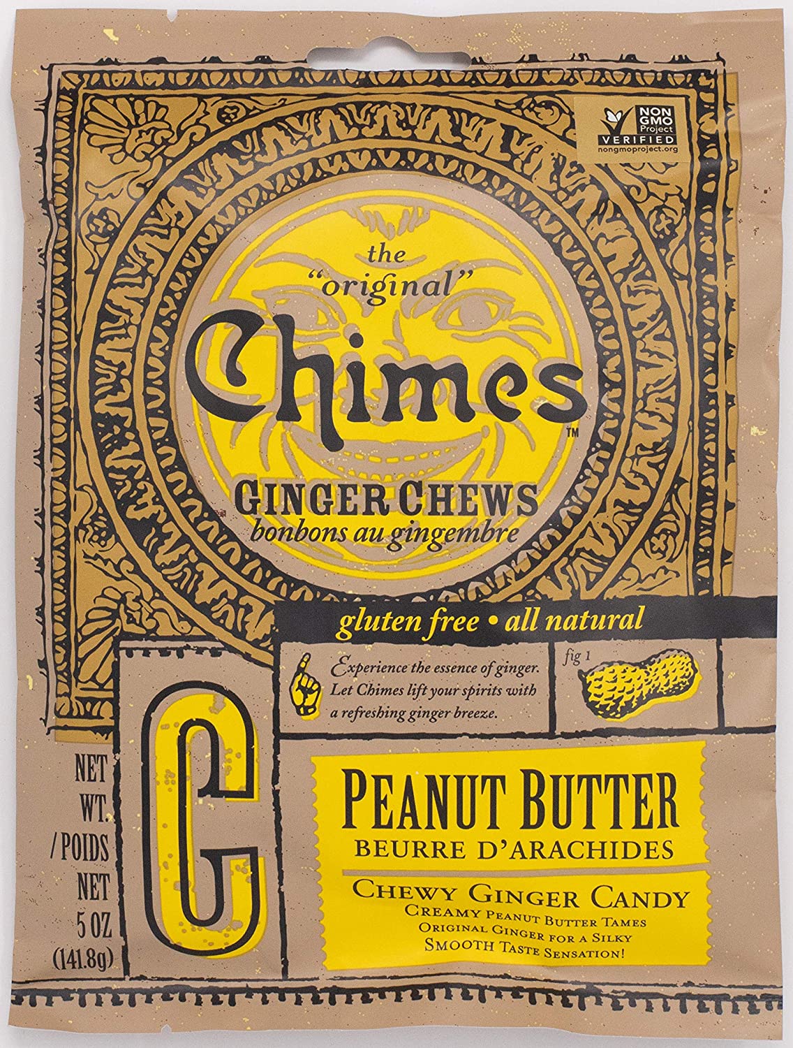 Gluten Free Peanut Butter Ginger Chews