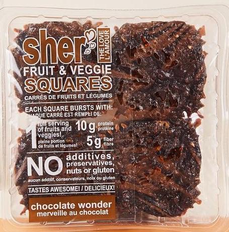 Chocolate Wonder Veggie Squares