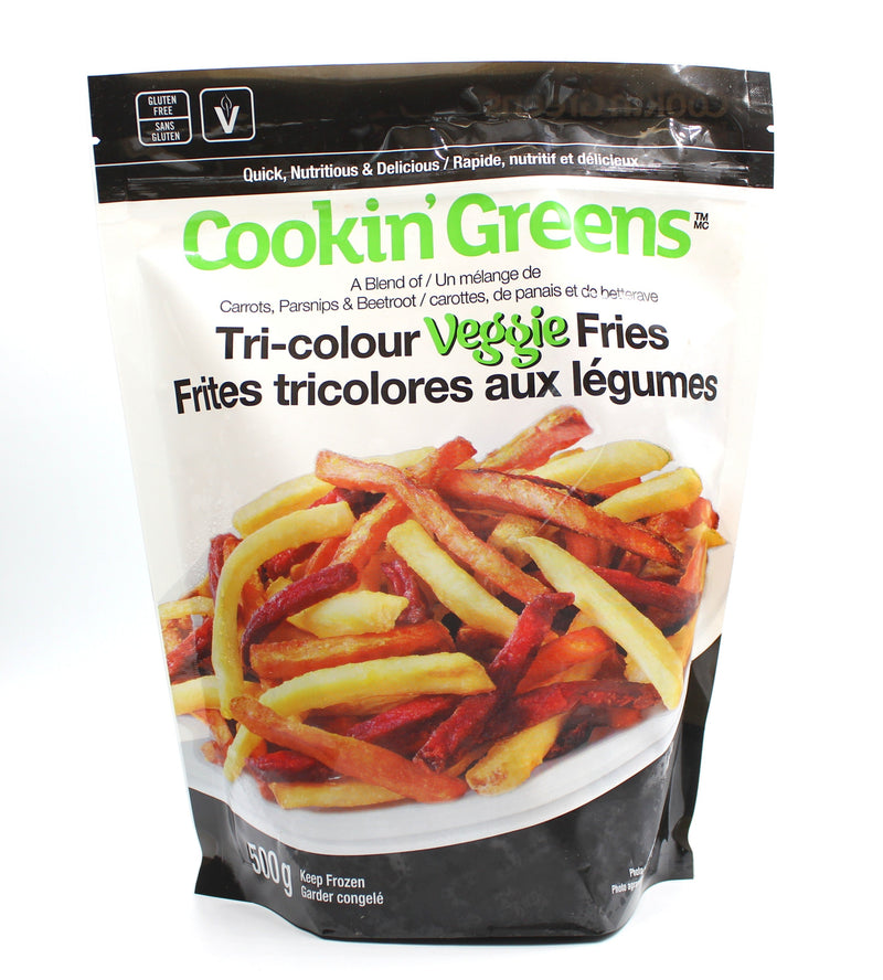 Tri-Colour Veggie Fries