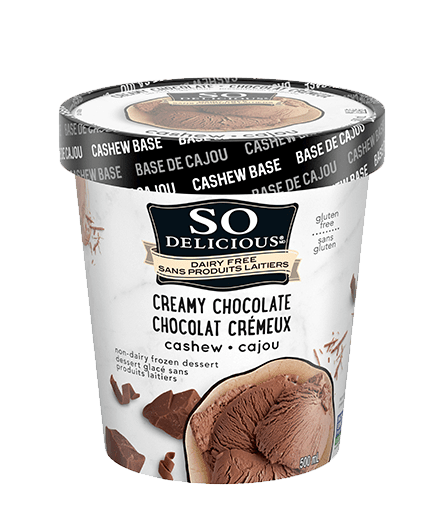 Chocolate Cashew Frozen Dessert
