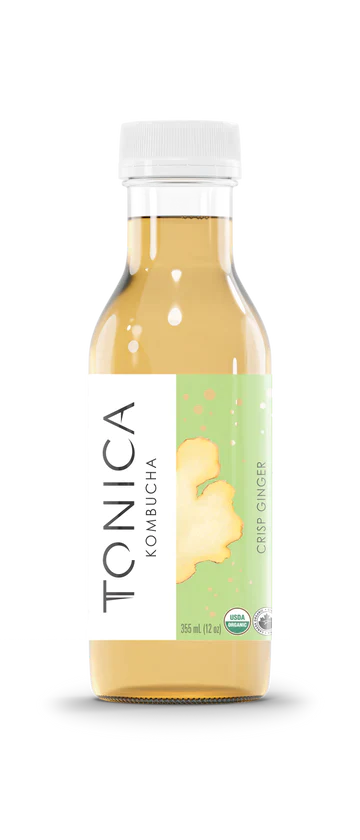 Crisp Ginger Kombucha