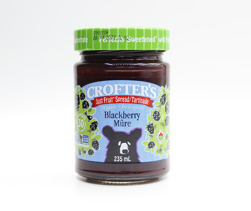 Organic Blackberry Spread