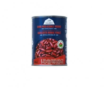 Organic Canned Dark Red Kidney Beans