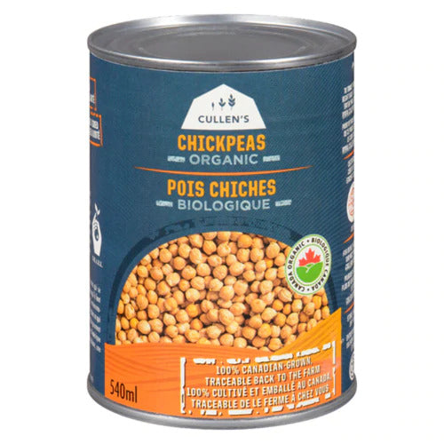 Organic Canned Chickpeas