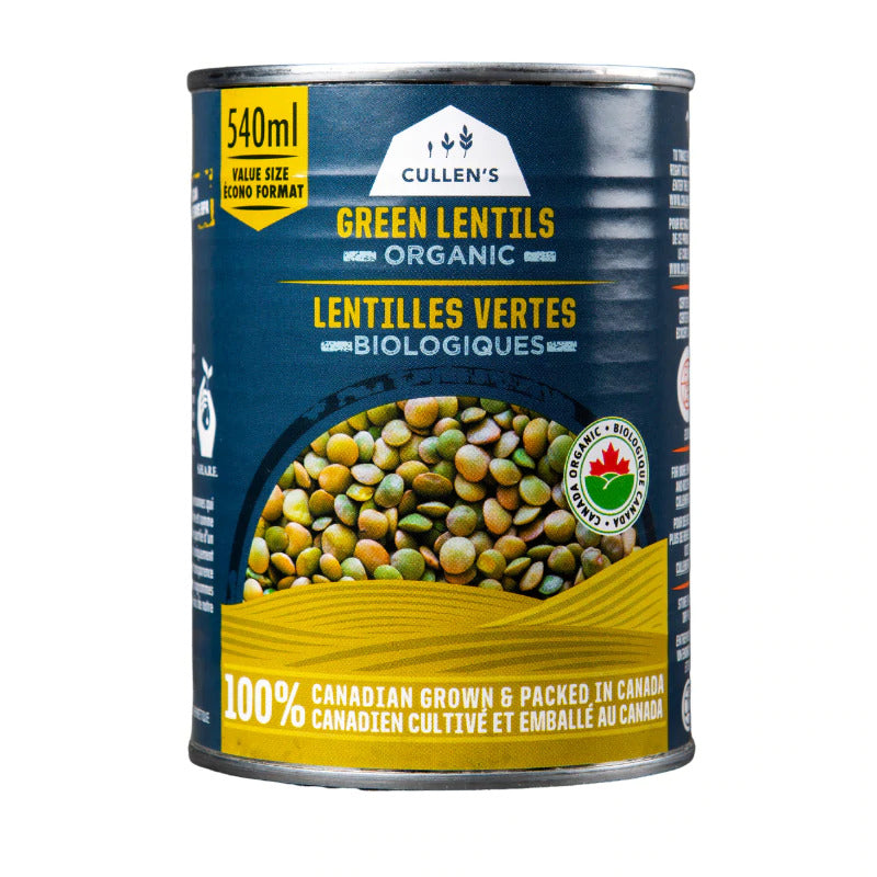 Organic Large Green Lentils