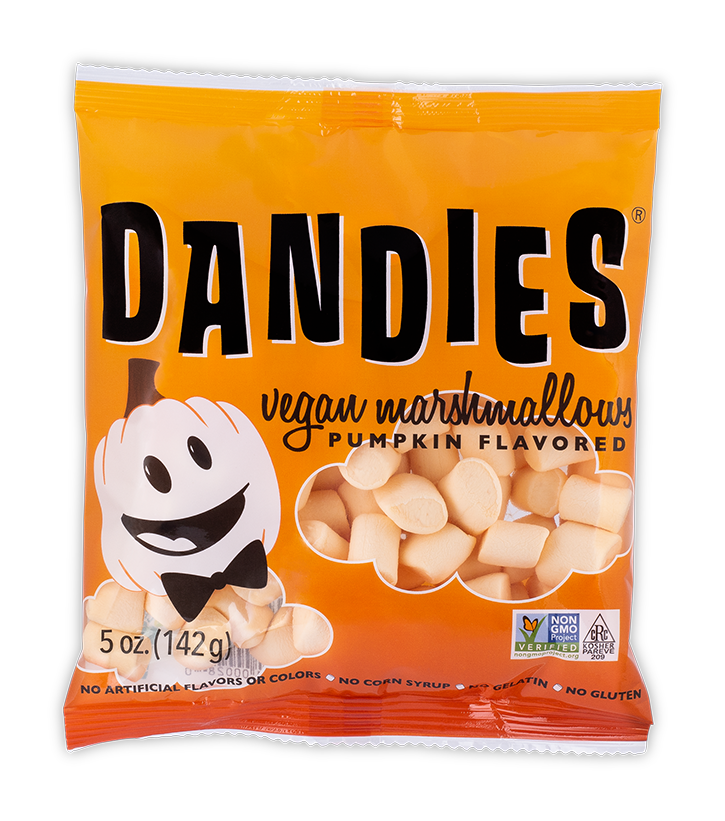 Vegan Mini Pumpkin Marshmallows