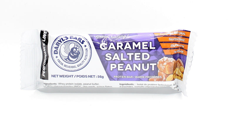 Caramel Salted Peanut Bar