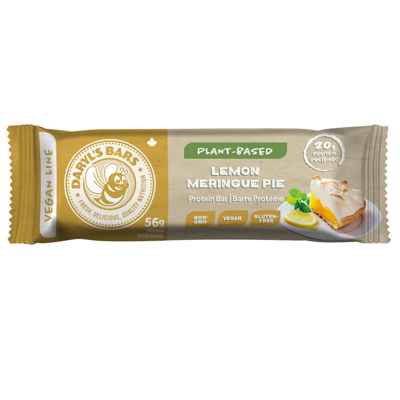 Vegan Lemon Meringue Pie Protein Bar