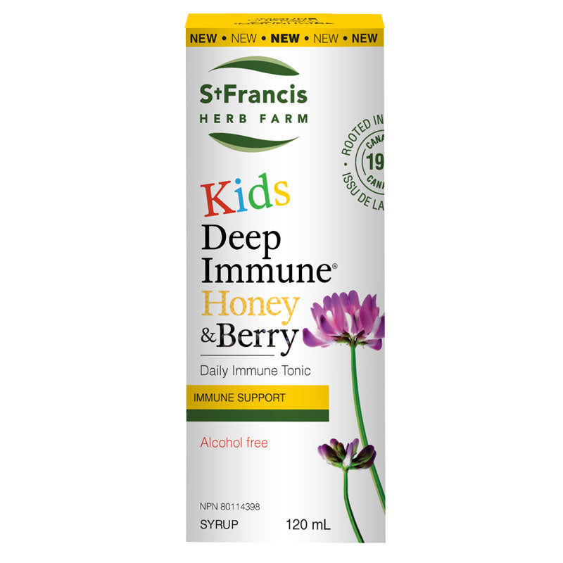 Kids Deep Immune Honey & Berry Syrup