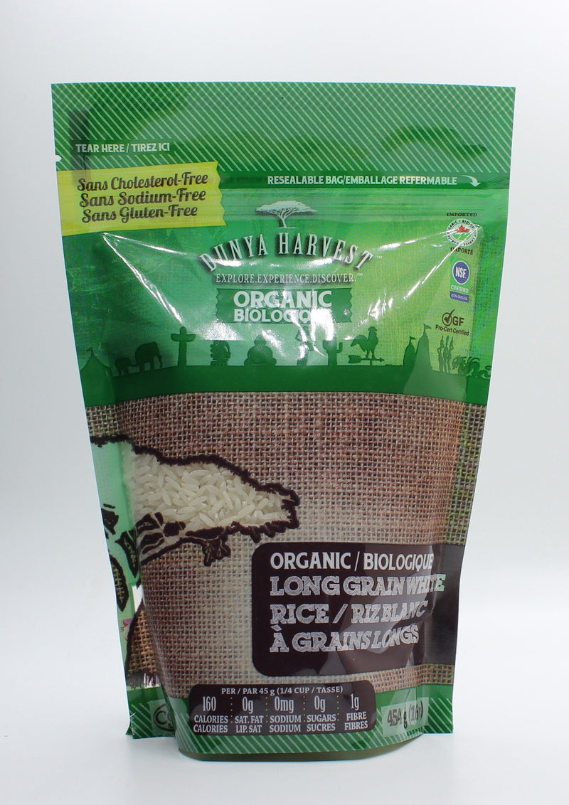 Organic Long Grain White Rice