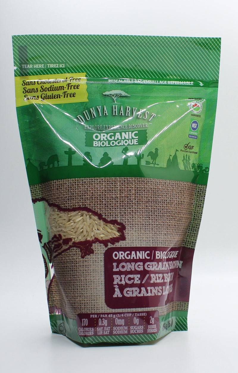 Organic Long Grain Brown Rice