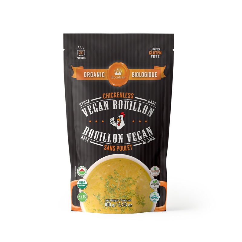 Organic Vegan Chickenless Bouillon Powder