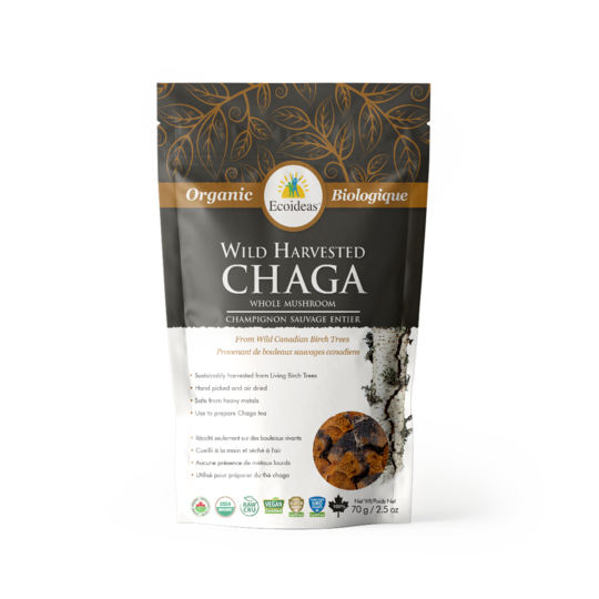 Organic Whole Chaga Chunks