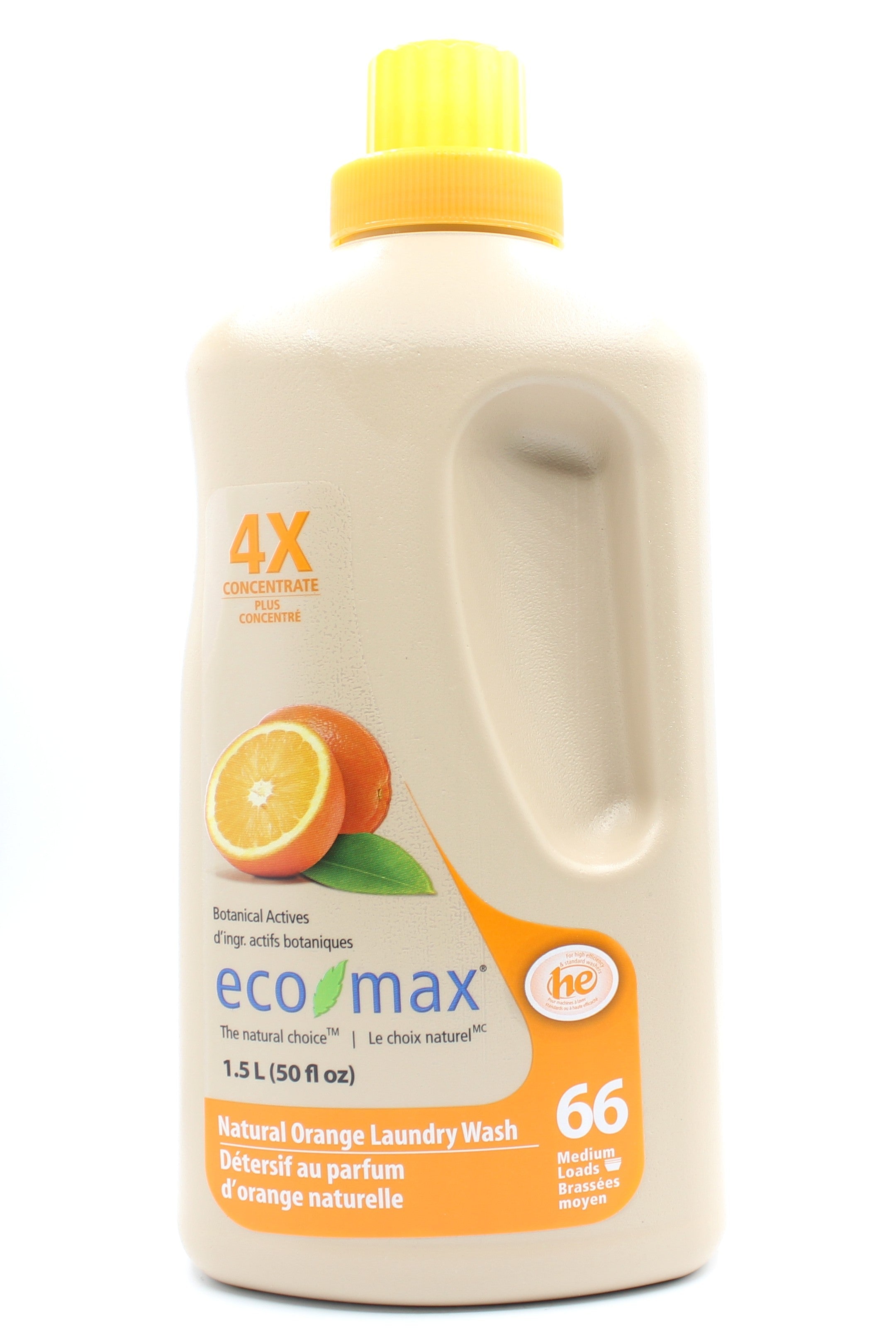 4X Natural Orange Laundry Wash