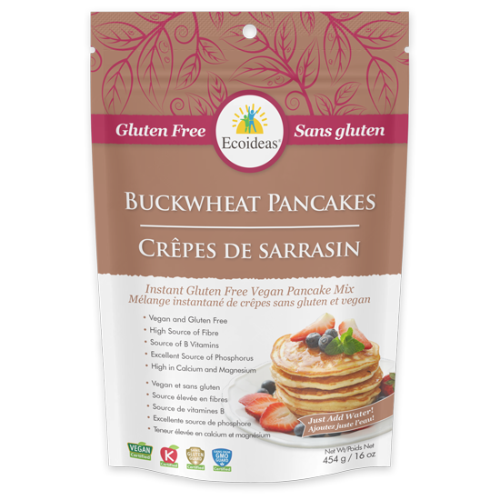 Gluten Free Vegan Buckwheat Pancake Mix