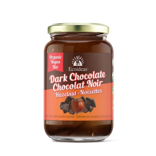 Organic Dark Chocolate Hazelnut Spread