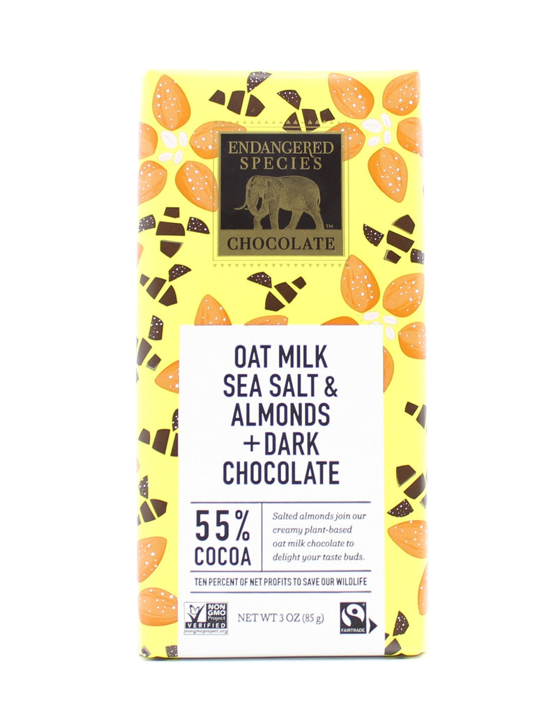 55% Dark Chocolate Oat Milk, Sea Salt & Almonds