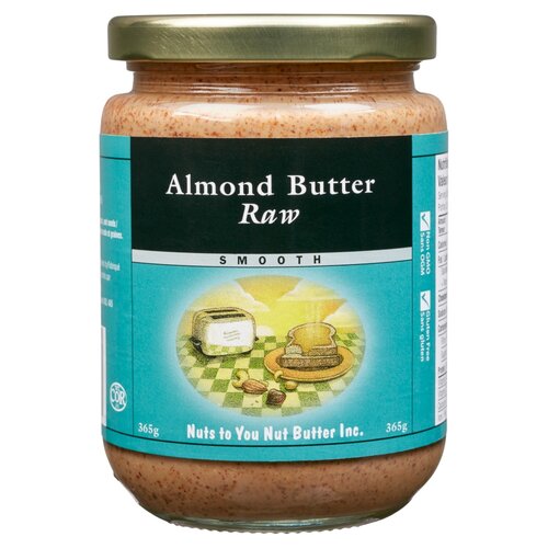 Raw Smooth Almond Butter