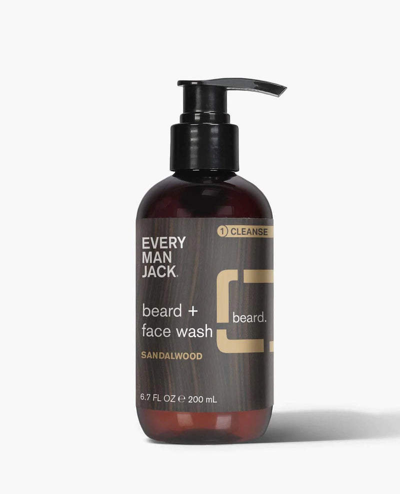 Sandalwood Beard + Face Wash